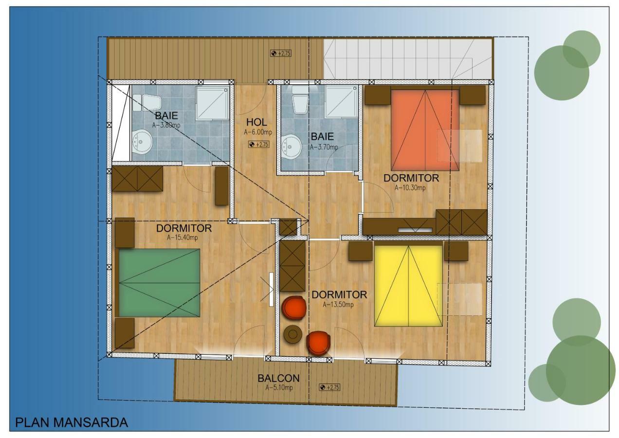 فيلا Casa Bella Rîşnov المظهر الخارجي الصورة