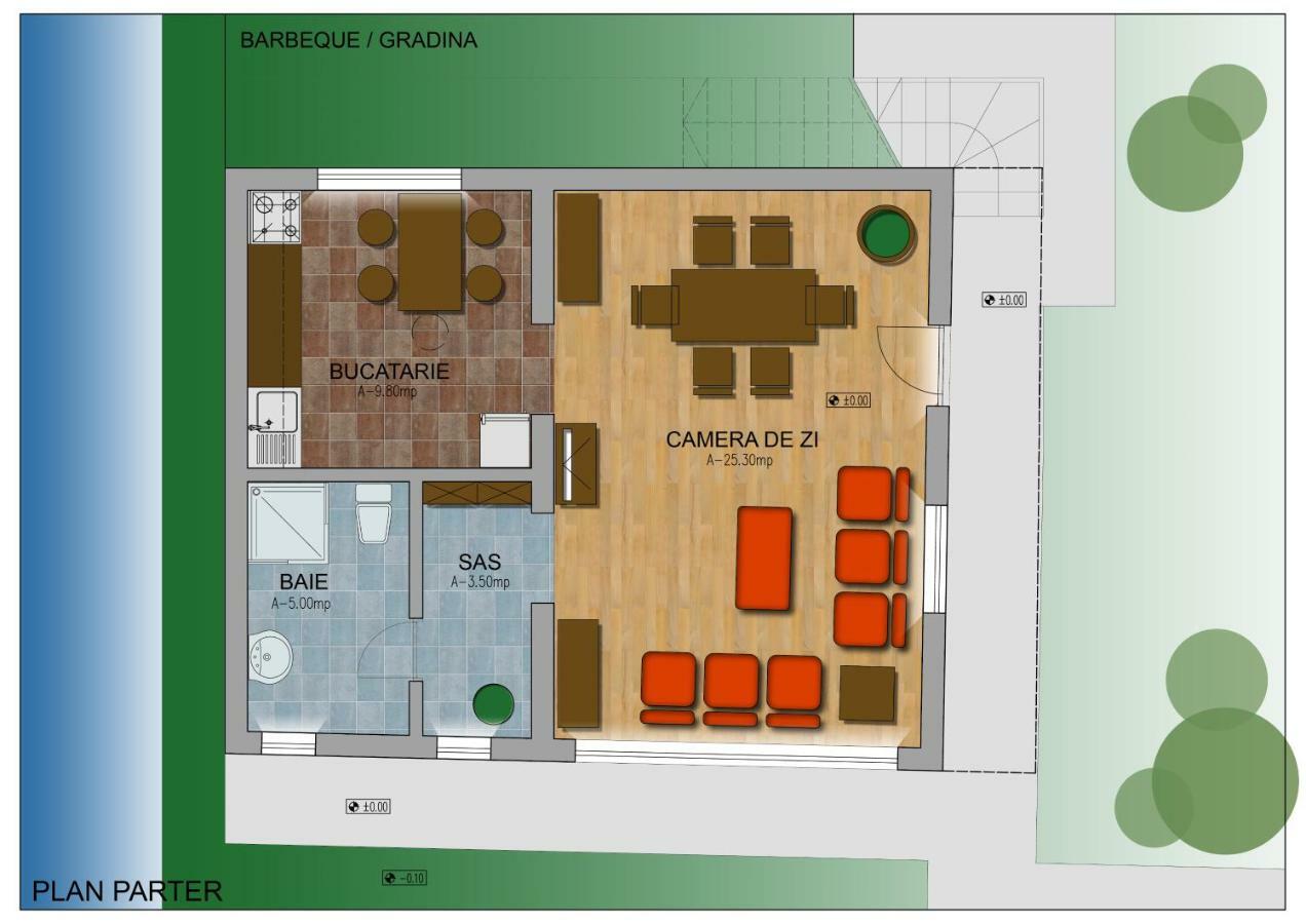 فيلا Casa Bella Rîşnov المظهر الخارجي الصورة